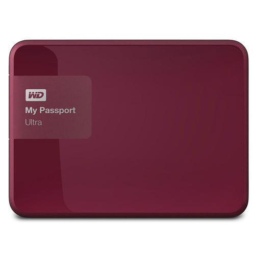 Foto Produk WD My Passport Ultra 2nd Generation USB 3.0 - 3TB - Red ORIGINAL dari JS Sby Store