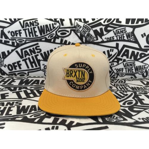 Jual Snapback BRIXTON (yellow) - Kota 