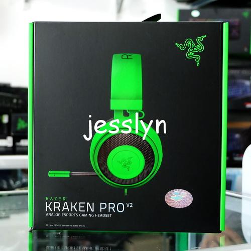 Jual Razer Kraken Pro V2 Green Gaming Headset for PC Xbox One PS4 Hijau -  Kota Surabaya - Jesslyn-Shop | Tokopedia