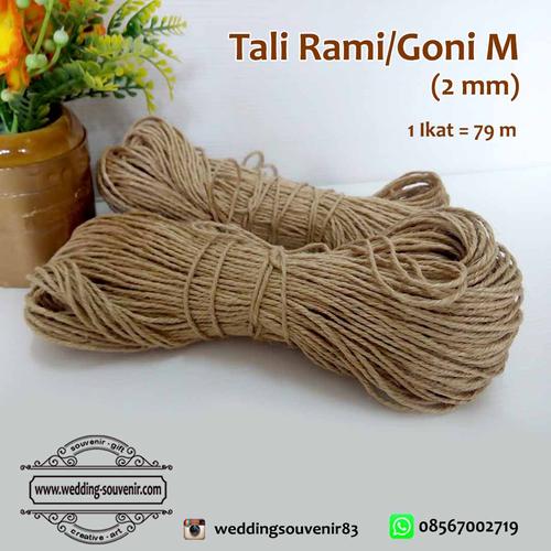Foto Produk Tali Rami atau Goni M (2mm) dari Wedding Souvenir Jakarta