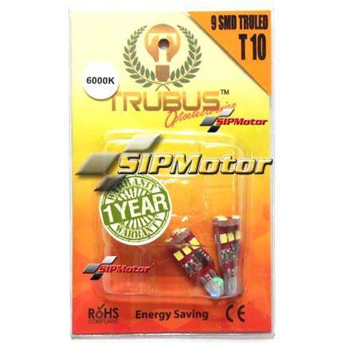 Foto Produk LED T10 9 Titik Putih Trubus GARANSI 1 Tahun dari SIPMotor