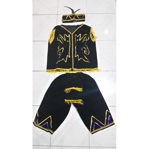 Foto Produk Baju adat Kalimantan/Dayak Anak Laki Laki SD dari Ramanda Store