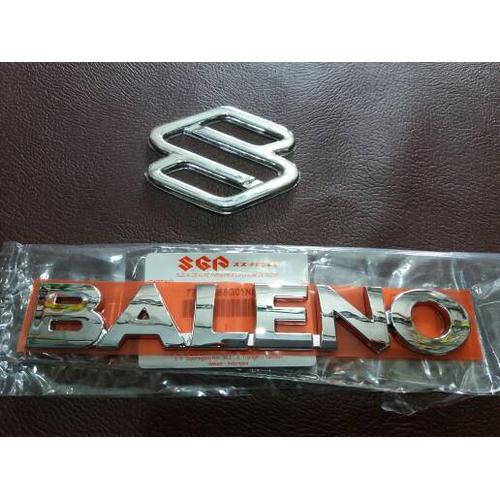 Foto Produk EMBLEM BALENO (ASLI) + LOGO S (LOKAL) dari KING'S AUTO