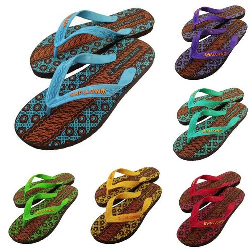 Foto Produk GROSIR Sandal / Sendal Jepit Pria Swallow Motif Batik / Sendal Pantai dari 89stories