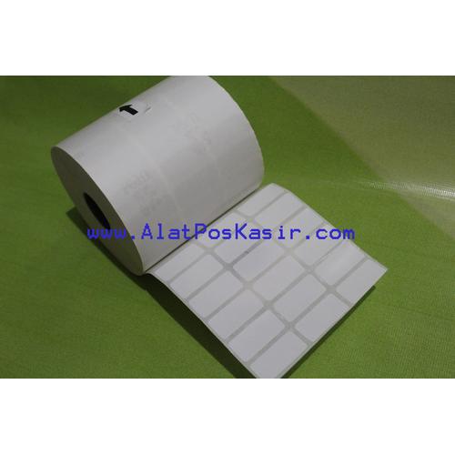 Foto Produk Stiker Label barcode 33 x 15 mm semicoat isi 10.000 label MURAH dari Alat POS Kasir