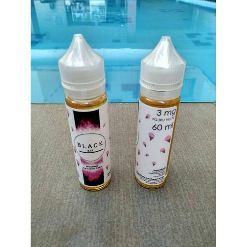 Foto Produk Black Bar Strawberry Ice Cream Cake 60ml liquid vapor dari heavenvapor