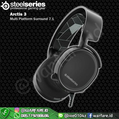 Jual Steelseries Arctis 3 Black - Gaming Headset - Jakarta Barat - Warfare  Gaming | Tokopedia
