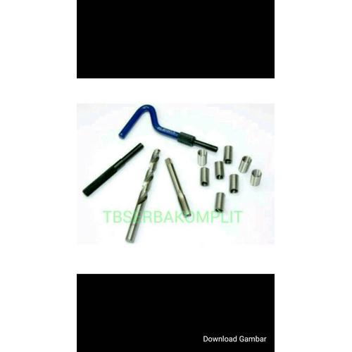 Jual Grip Tap Set M10x1.0 Coil Alat untuk Memperbaiki Lubang busi M 10 ...