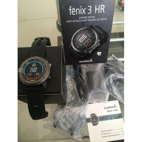 Jual Jam Garmin Fenix 3 HR Sapphire Edition New Release - Jakarta Pusat -  Jam-Original | Tokopedia