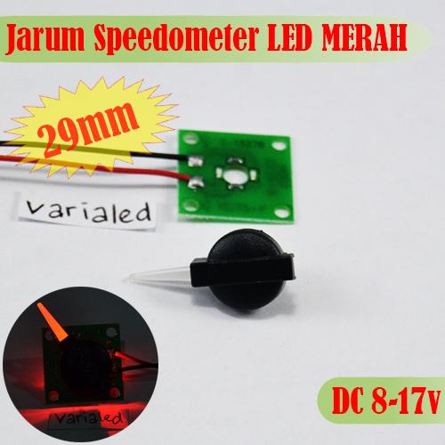 Foto Produk Jarum Panel Speedometer LED RED 12V 29mm Indiglow Retrofit RPM Bensin dari variaLED