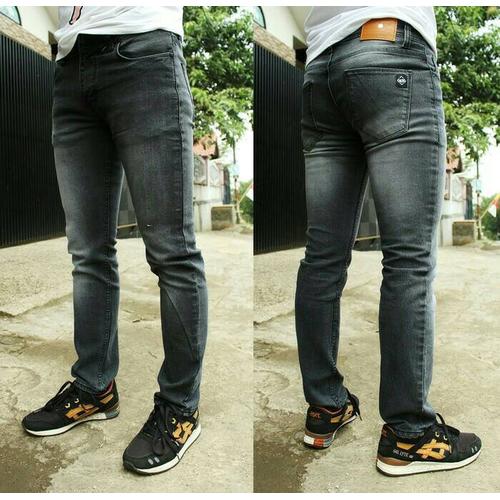 Foto Produk celana jeans dark grey wash slimfit pria dari oxo shop