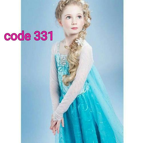 Jual Sale KOSTUM ELSA FROZEN IMPORT 