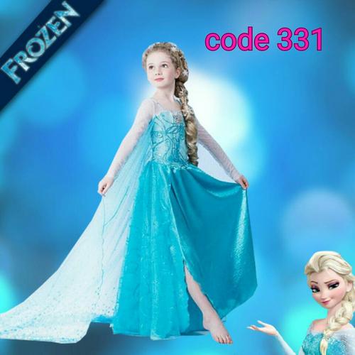 Jual Sale Dress party Frozen/Gaun Elsa 