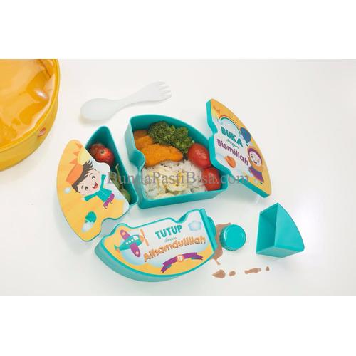 Foto Produk Kotak Makan Warna - Aku Anak Indonesia Puzzle Luch Box dari Bunda Yunita