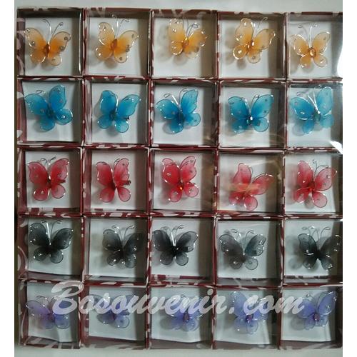Foto Produk Souvenir Bros KUPU-KUPU warna kecil dari Souvenir Pernikahan 2