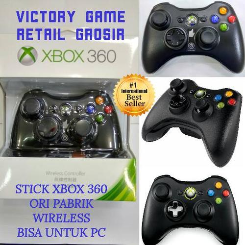 Jual STIK / JOYSTIK / STICK XBOX 360 MICROSOFT WIRELESS ORIGINAL