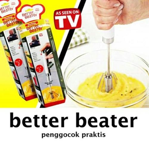 Foto Produk better beater / hand mixer / pengocok (1set = 2pcs) dari supplier beauty