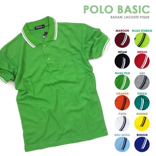 L Polo lacoste pique PE (polyester 