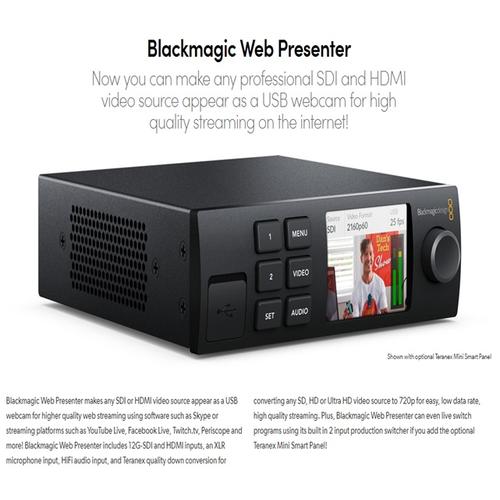 Foto Produk Blackmagic Web Presenter - alat live streaming dari ADM tekno