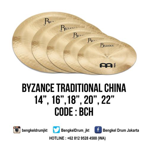 Foto Produk Meinl Cymbal Byzance Traditional China 14" dari Bengkel Drum Jakarta