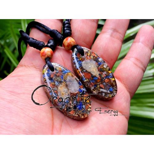 Foto Produk ORGONITE SCALAR ENERGY PENDANT + 7 CHAKRA (TRIPLE POWER) - TYPE 1 dari Orgonite Scalar