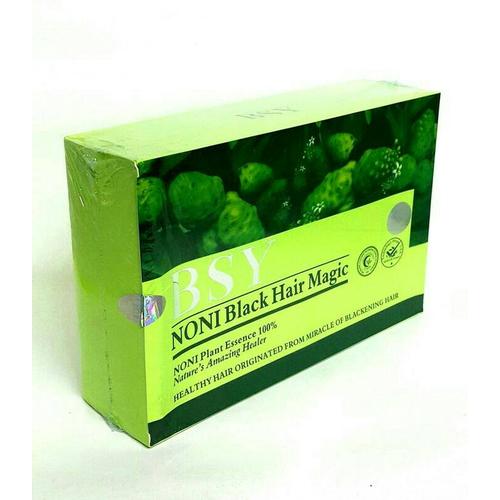 Foto Produk BSY Noni Black Hair Magic Shampoo 1 DUS/1BOX FREE Sarung dari TOKO BIAN'S