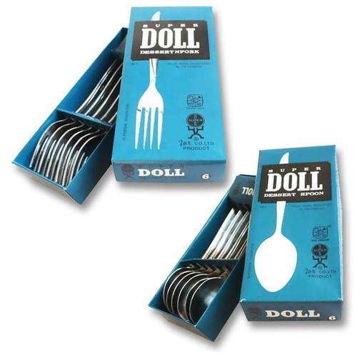 Foto Produk Sendok Makan / Garpu Makan SUPER DOLL/Stainless Steel dari Vivi Angel