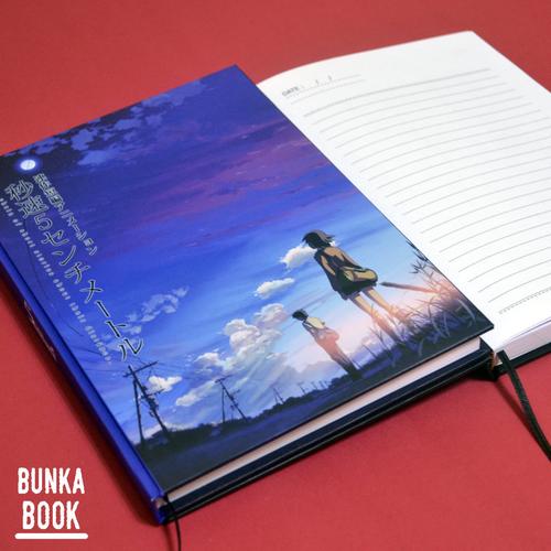 Foto Produk Note Book Anime 5cm (Purple) Hardcover (Kertas Bergaris) dari Bunka Book