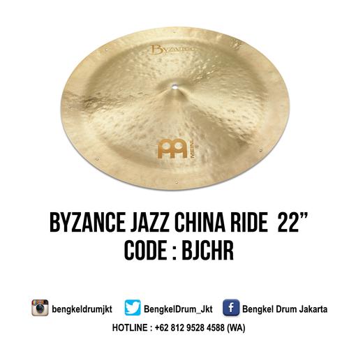 Foto Produk Meinl Cymbal Byzance Jazz China Ride 22" dari Bengkel Drum Jakarta