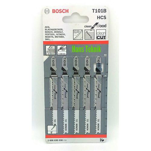 Jual Mata Jigsaw BOSCH T101B Wood Clean Potong Ukir Kayu Tripleks T 101 B Jakarta Utara