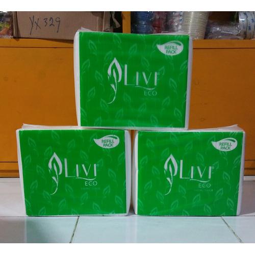 Foto Produk Tissue LIVI ECO FACIAL REFILL 600's dari HEMAT-HEMAT STORE