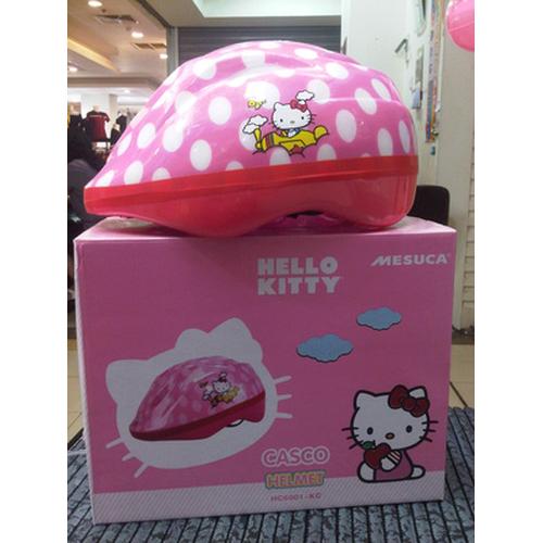 Foto Produk Helm Untuk Anak Motif Helo Kitty ORI bagian dalam ada lingkaran kepala dari Sarang Shop