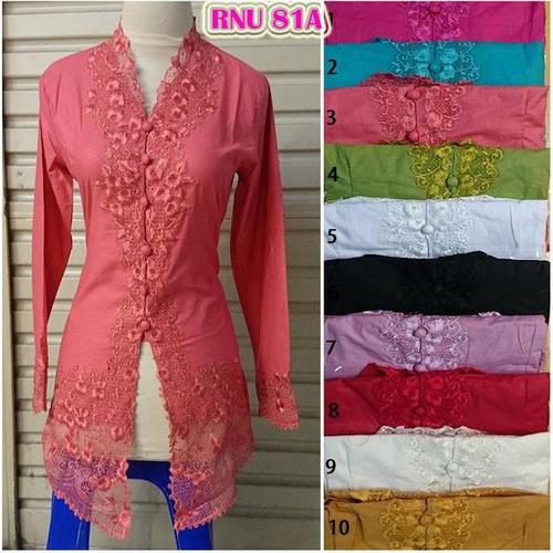 Foto Produk GC Kebaya Encim Katun tangan panjang size S-XL dari abdif