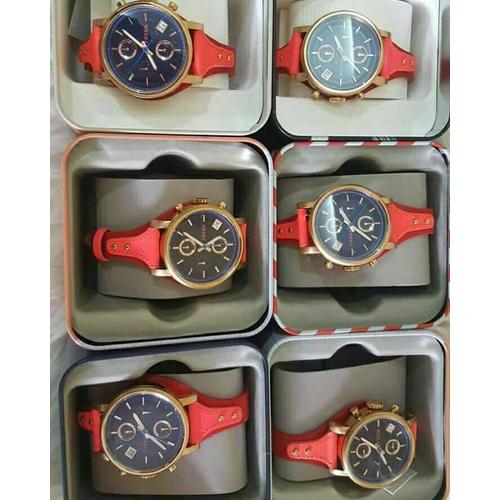 Jual fossil watch bf red - Kota 