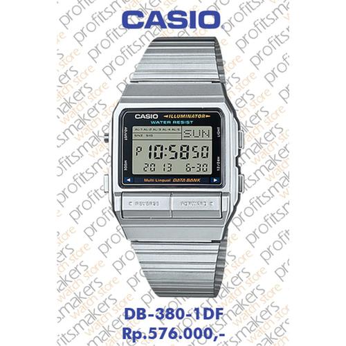 Jual Jam Tangan CASIO DB380 / DB-380-1DF- ORIGINAL \u0026 BERGARANSI - Jakarta  Pusat - time piece indonesia | Tokopedia