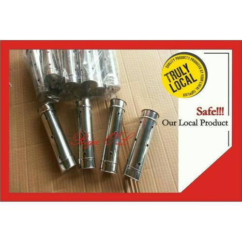 Foto Produk Cetakan Lontong Stainless Steel Anti Karat Isi 1 Lusin ukuran 4x15 dari raja OL