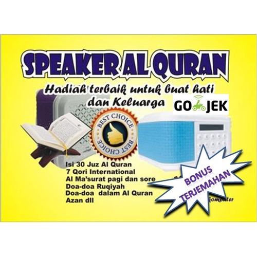 Foto Produk Speaker Al quran / Speaker Alquran paling lengkap bonus terjemahan dari azzamkomputer1