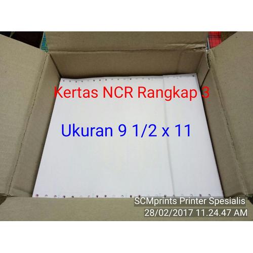 Foto Produk Kertas NCR Rangkap 3 untuk Invoice / Countinius Form / NCR Paper 3 Ply - 1 Lembar Full dari SCMprints Printer Spesialis