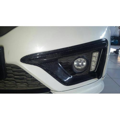 Jual Garnis Fog LampCover FogLamp Carbon Kevlar Honda All New Jazz GK5