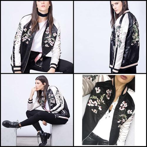 Jual Jaket Sukajan Jepang Sakura Floral 