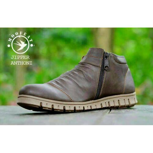 Foto Produk SEPATU PRIA SANTAI RESLETING SAMPING TANPA TALI KEREN MURAH GAUL dari ZHAFI SHOP BANDUNG