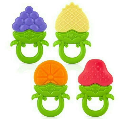 Jual Nuby Teether Set Fruit Combo Pack 