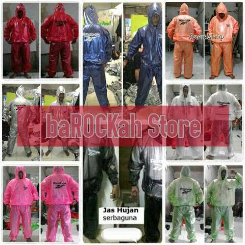 Foto Produk jaket+Celana Sauna Suit Reebok Multi Jas Hujan dari baROCKah Store
