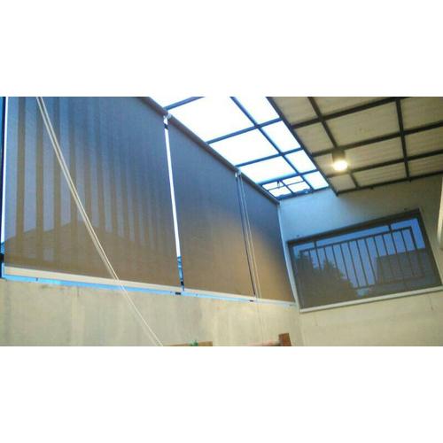 Jual roller blind khusus outdoor ( suntex blind ) Jakarta Timur
