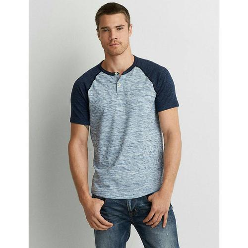 american eagle short sleeve henley