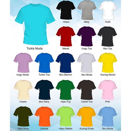 Foto Produk KAOS POLOS 100% COTTON COMBED 20s dari PuKaIn