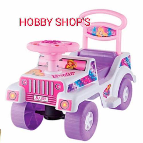 Foto Produk MAINAN MOBIL DUDUK BARBIE/ MOBIL DORONG BARBIE/ RIDE ON CAR/SHP BJ 597 dari HOBBY SHOPs