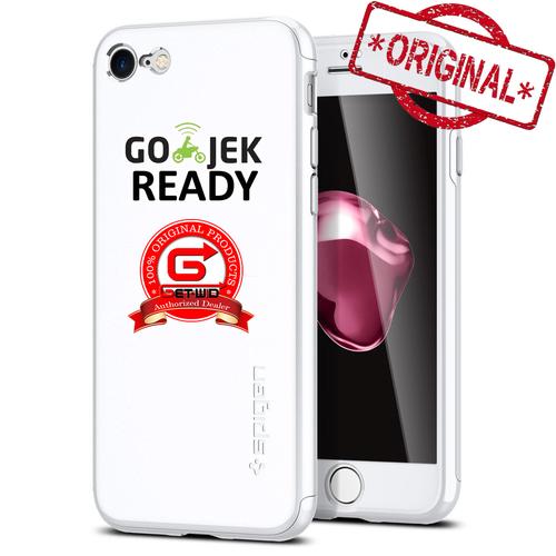 Foto Produk Spigen iPhone 7 Case Thin Fit 360 - White dari Get Widd