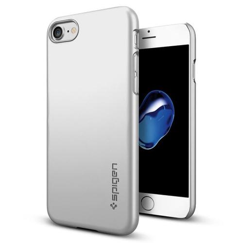 Foto Produk Spigen iPhone 7 Case Thin Fit - Satin Silver dari Get Widd
