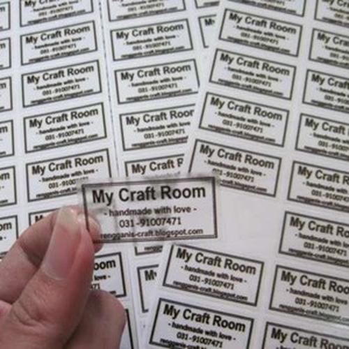 Jual Cetak Stiker Transparan A3 Kab Sidoarjo Dauntumbuhmedia Tokopedia